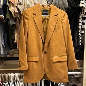 Madewell Camel Blazer